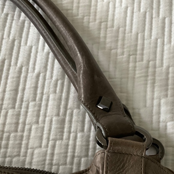 Treesje Grey Hobo Bag with Studs - Picture 8 of 10